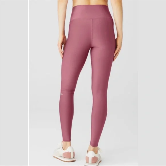 ALO Yoga 7/8 High Waist Air Lift Legging Soft Mulberry - Picture 5 of 13